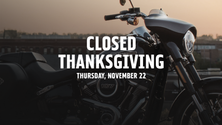 Closed for Thanksgiving